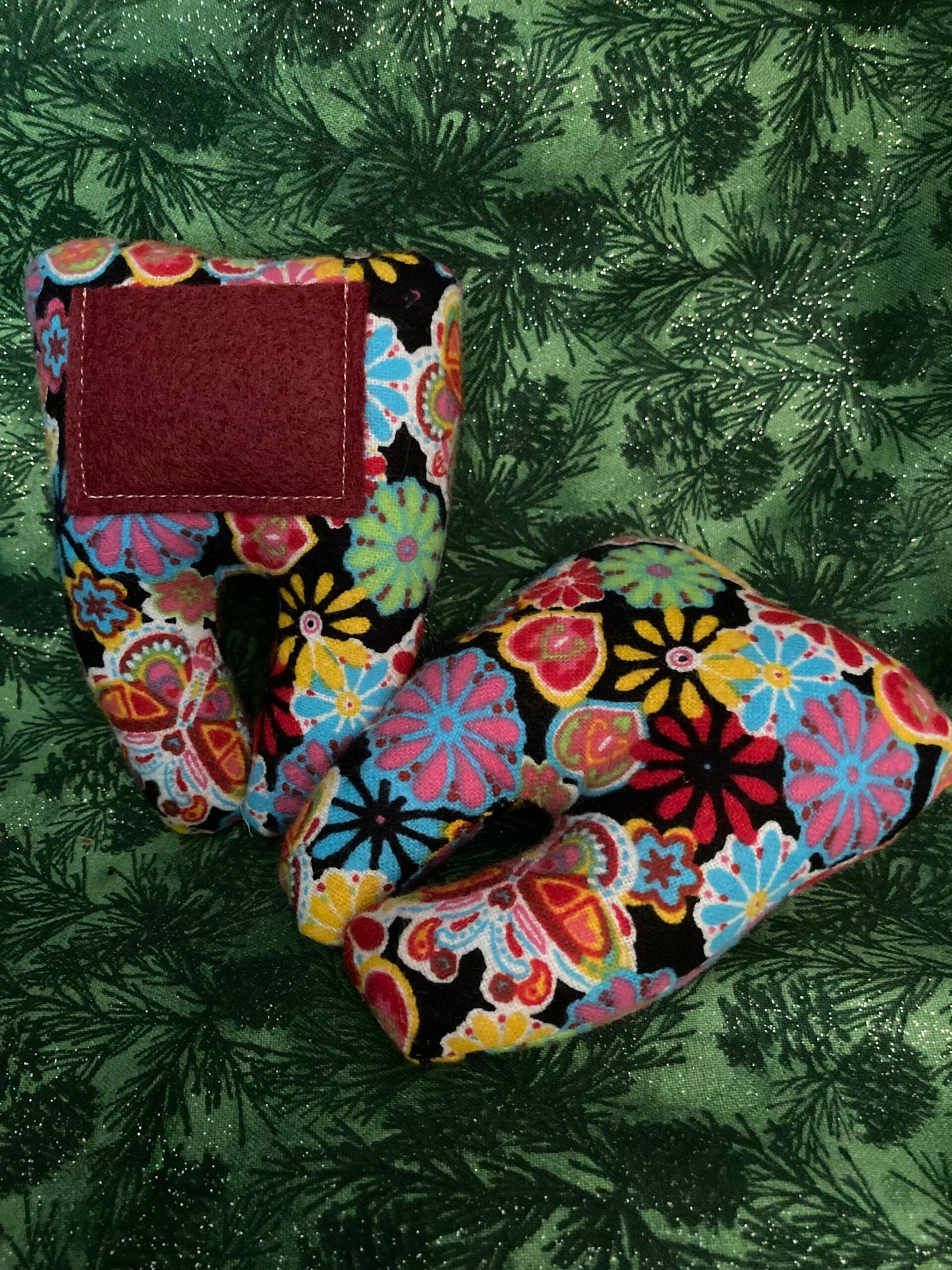tooth fairy pillow 60s flowers setof1 tooth fairy pillow 60s flowers setof1