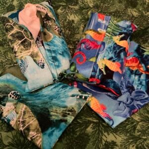 travel tissue covers seahorses sea turtles setof2